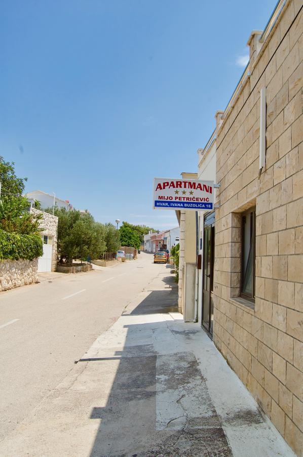 Apartments Petricevic Hvar Exterior foto